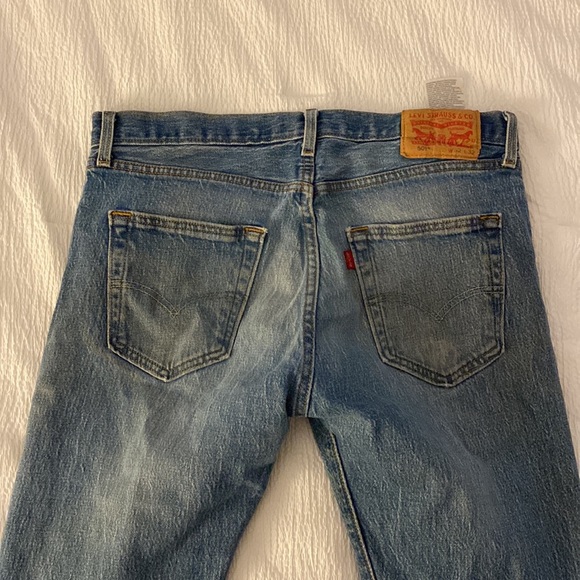 Levi button fly jeans W32 L32 - Picture 2 of 4